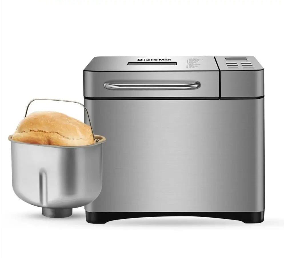 19in1 Automatic Bread Maker 1kg 650W with 3 loaf sizes