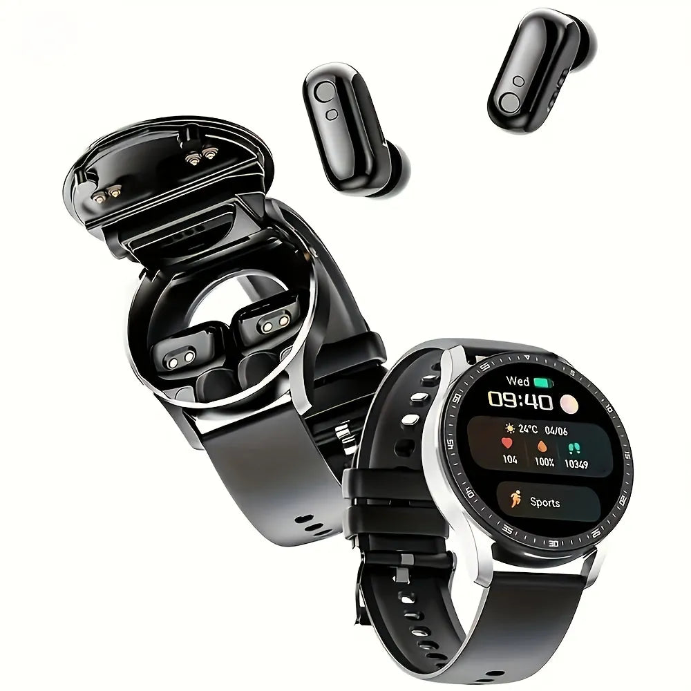Alles in einem: Smartwatch mit Kopfhörer für Fitness und Gesundheit