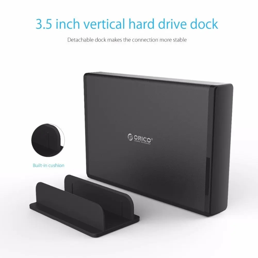 3.5 inch HDD Case Type C Hard Drive Hard Drive Enclosure SATA USB 3.1