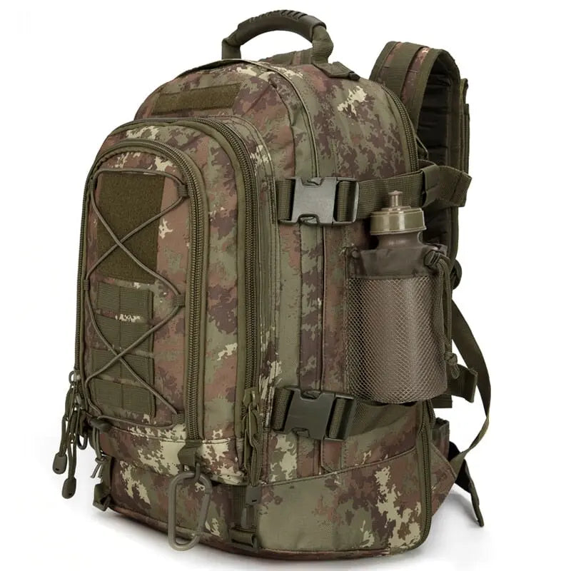 60L Tactical Backpack Outdoor Hiking Military Style