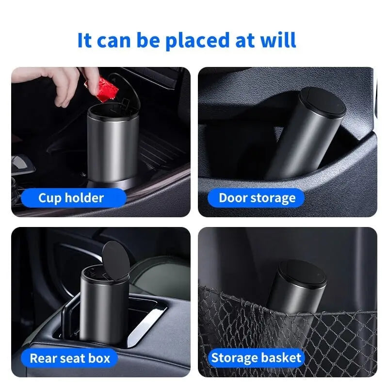 Baseus Car Trash Can Storage Garbage Ashtray Holder Car Accessories