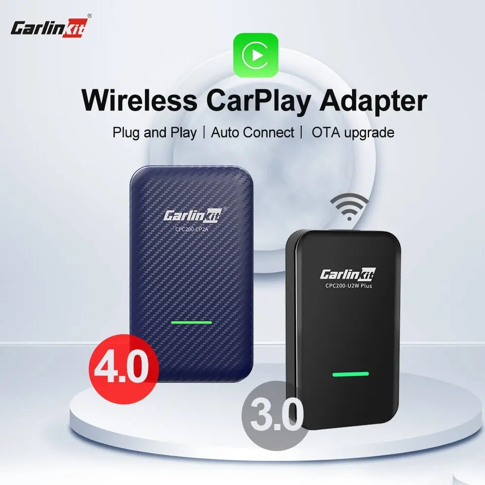 CarlinKit 4.0 Wireless CarPlay Wireless Android Auto Adapter automatic connection