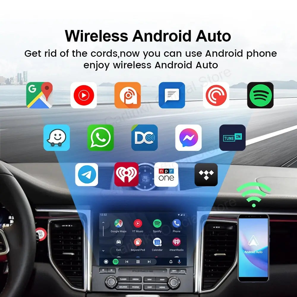 CarlinKit 4.0 Wireless CarPlay Wireless Android Auto Adapter automatic connection