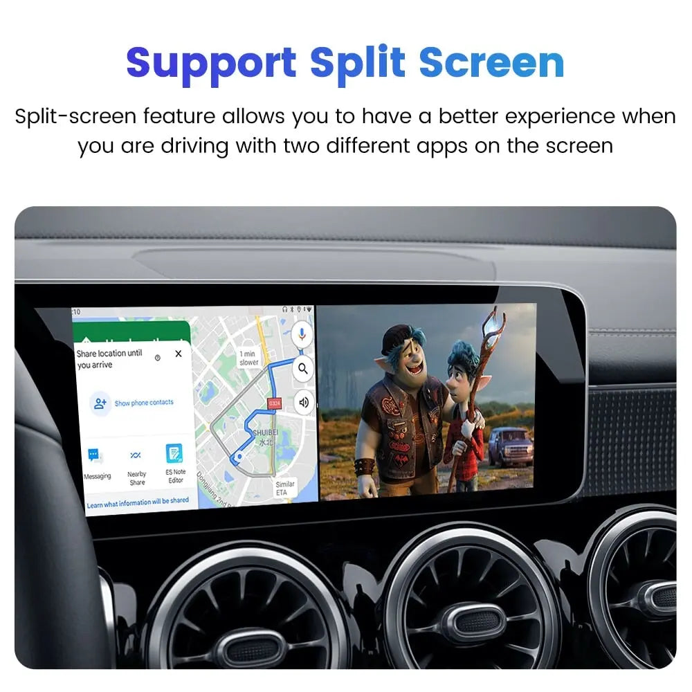 CarlinKit Android 11 Kit T-Box Plus Wireless CarPlay Adapter Android 11 CarPlay & Android Auto