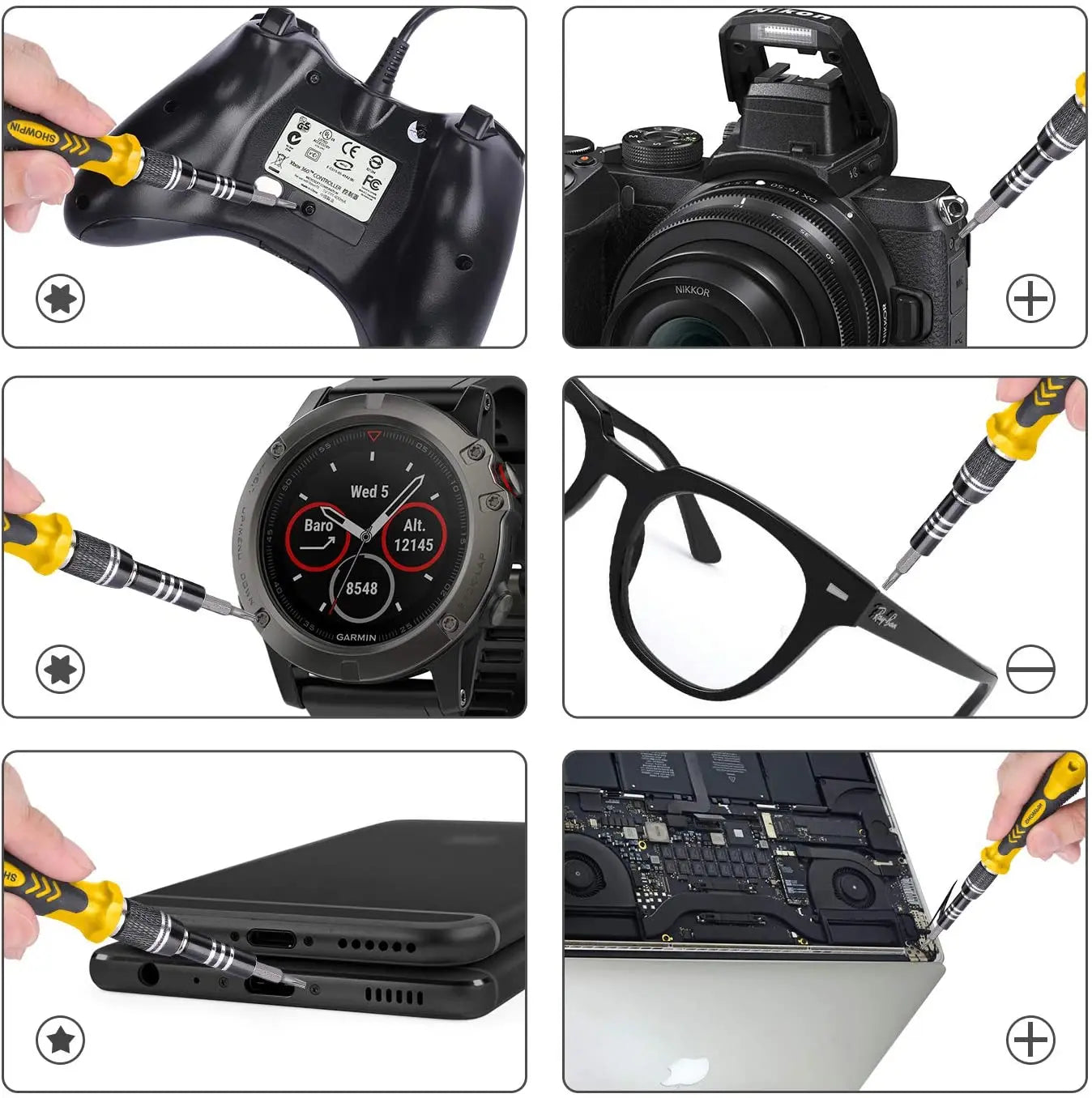 Computer Repair Kit, 122 in 1 Small Precision Screwdriver Set