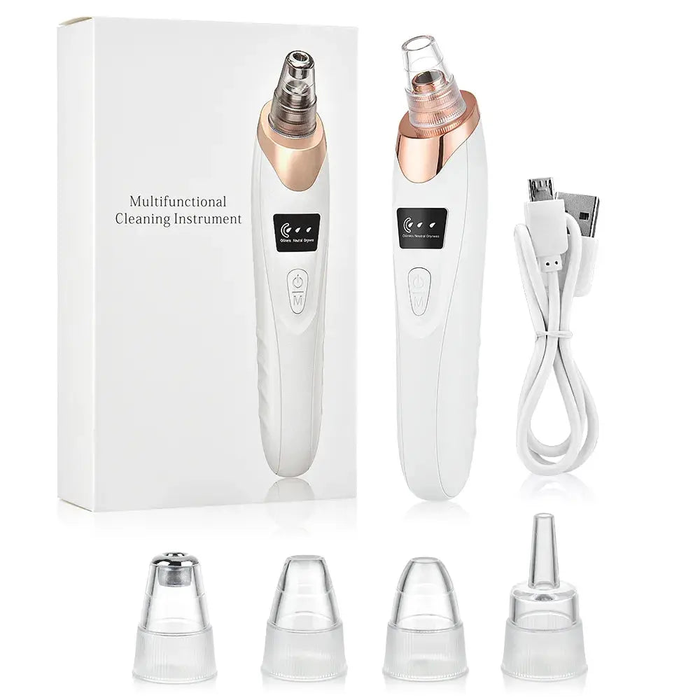 Electric Blackhead Remover Vacuum – Tiefenreinigung für strahlende Haut! Pure Hautperfektion - Raffiniertedinge