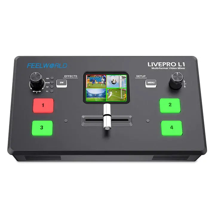 FEELWORLD LIVEPRO L1 V1 Live Streaming Video Switcher 4xHDMI Input Hdmi USB3.0