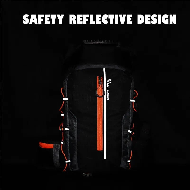 WEST BIKING Waterproof Backpack/Bicycle Bag Reflective Outdoor Sports