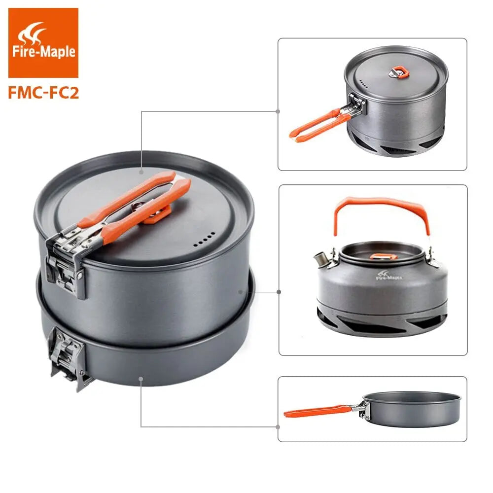 Fire Maple Camping Cookware Hiking Cooking Picnic Set