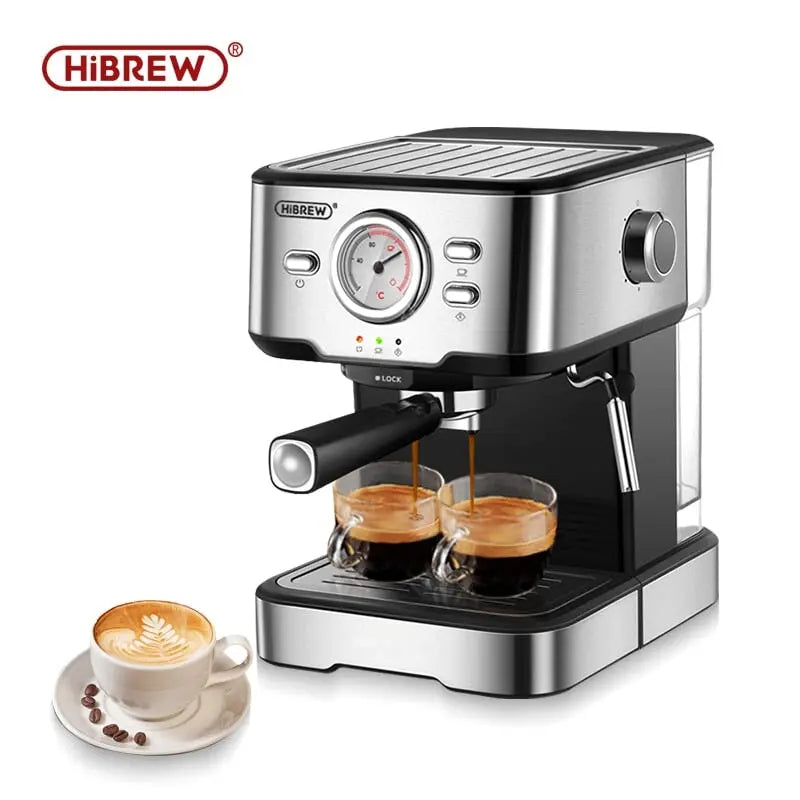 HiBREW H5 coffee capsule machine with 20 bar pressure 1050 W