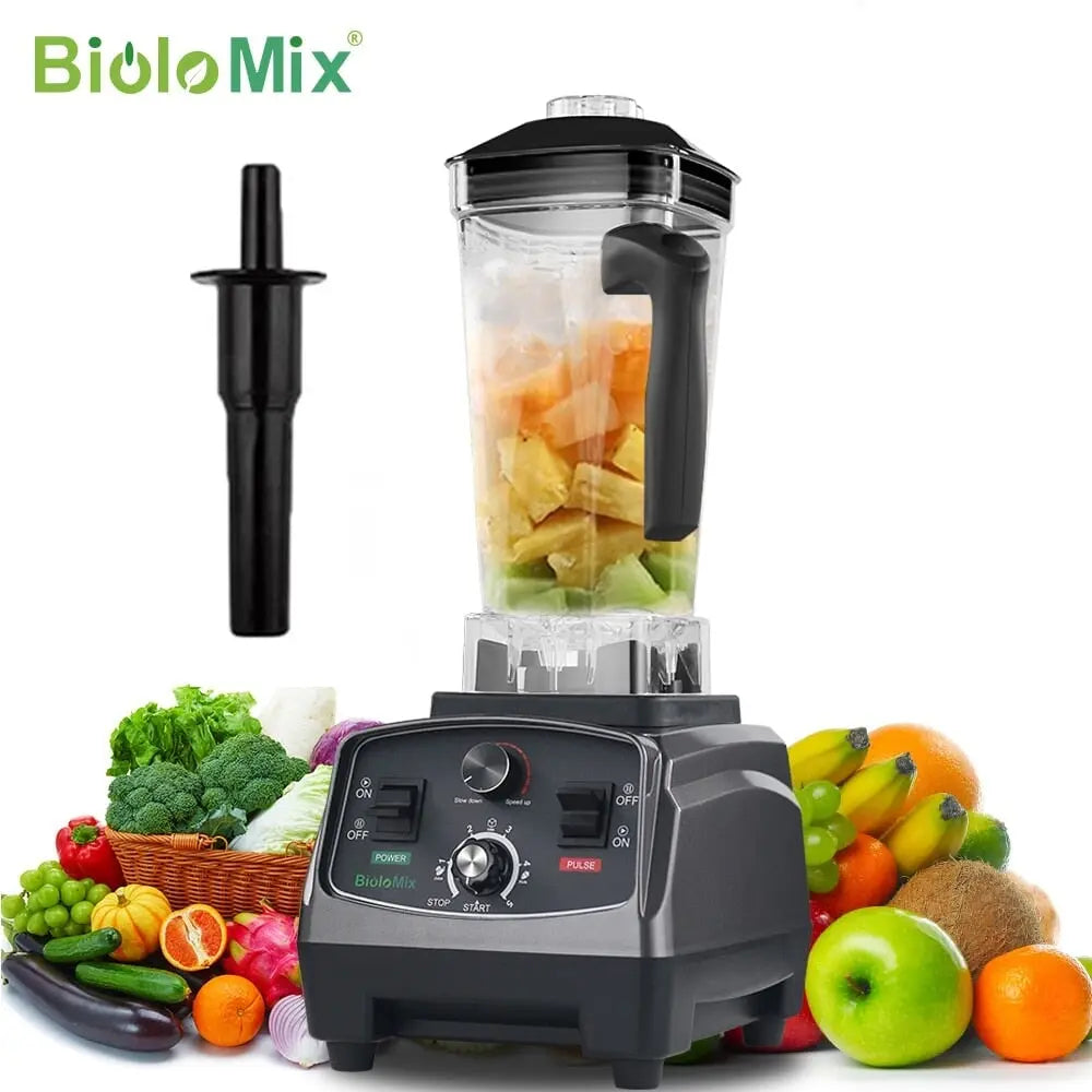 Refined kitchen blender 2200w juicer with timer smoothie maker