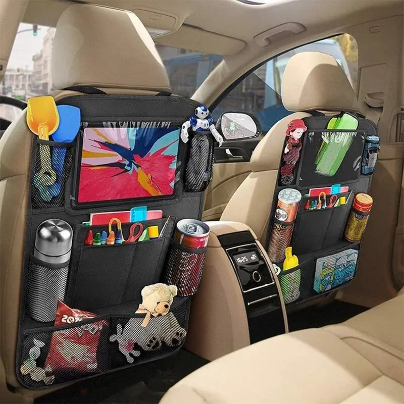 Back seat organizer car backrest protector (1 piece)