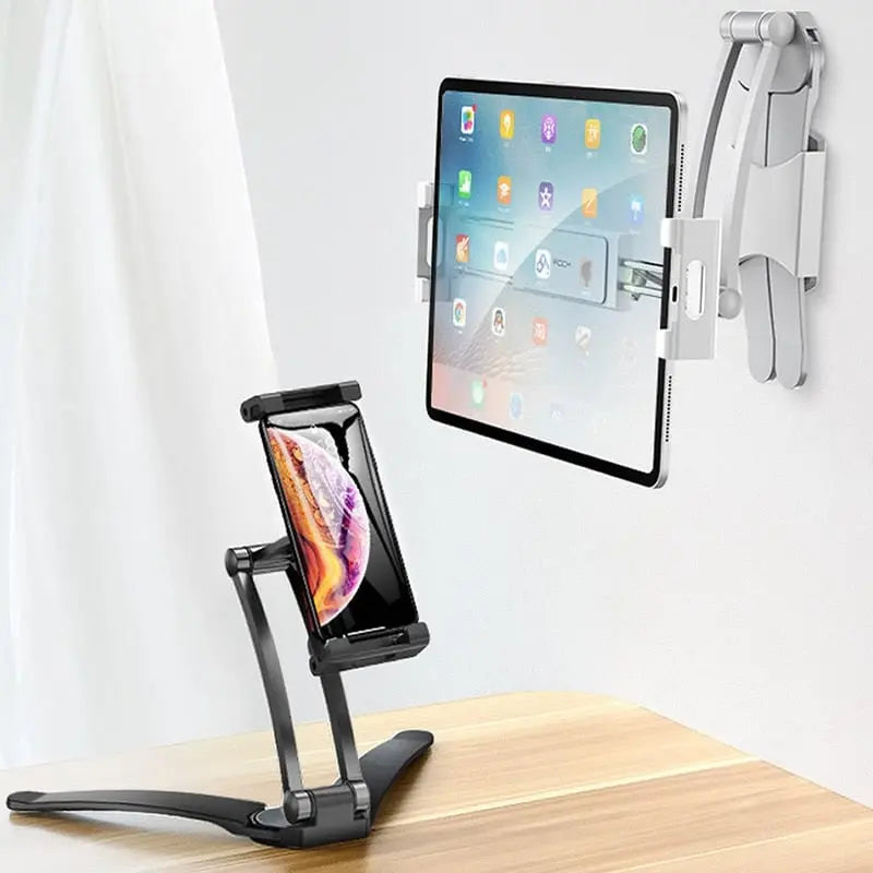 Tablet phone desktop holder 5-13 inch tablets/smartphones