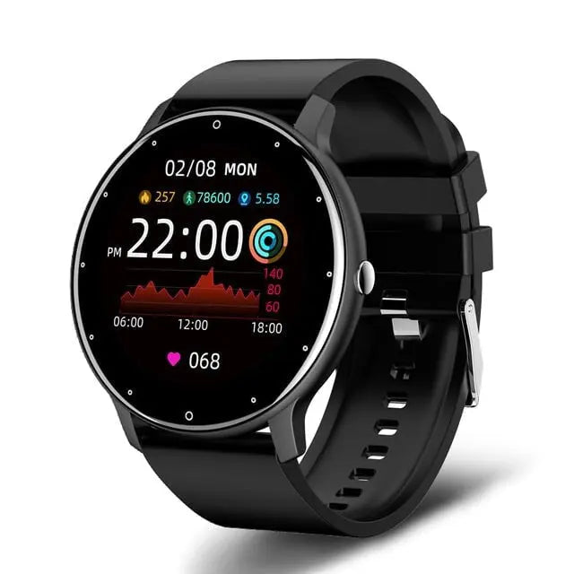 Smartwatch Watch Heart Rate Blood Pressure Multifunctional Sports Watch Men Women Waterproof