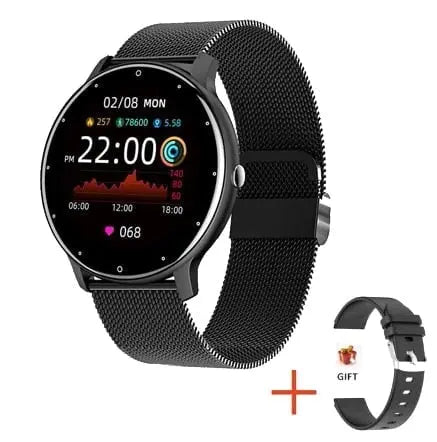 Smartwatch Watch Heart Rate Blood Pressure Multifunctional Sports Watch Men Women Waterproof