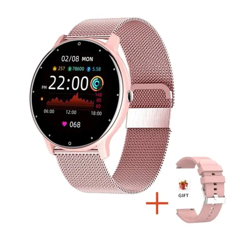 Smartwatch Watch Heart Rate Blood Pressure Multifunctional Sports Watch Men Women Waterproof