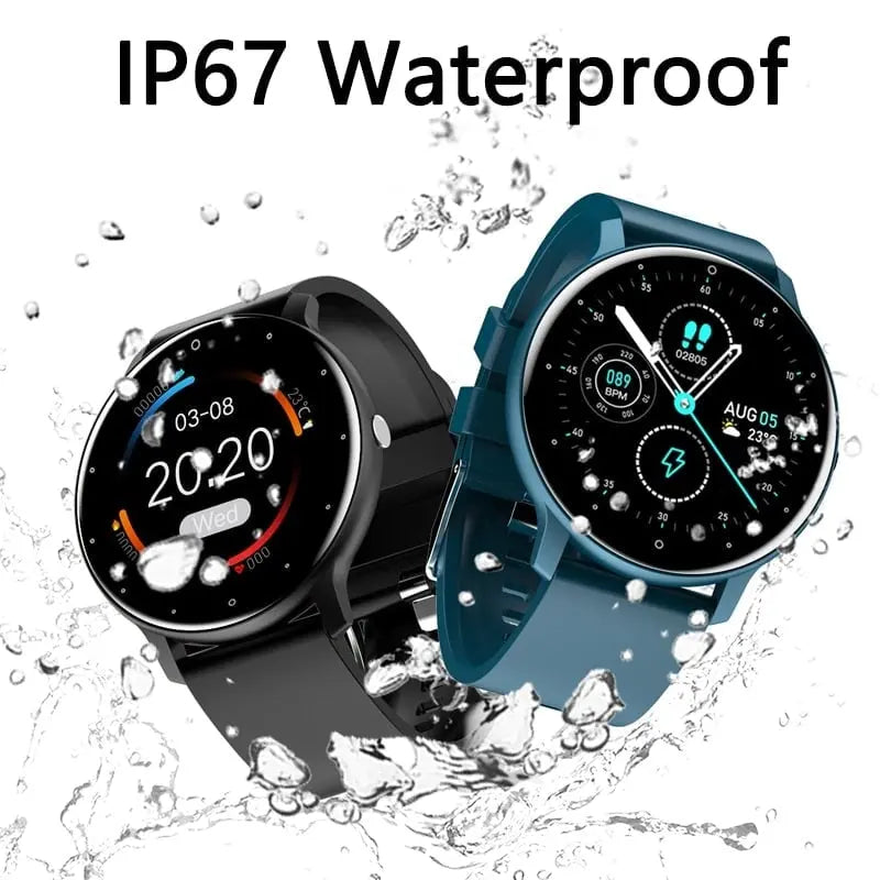 Smartwatch Watch Heart Rate Blood Pressure Multifunctional Sports Watch Men Women Waterproof