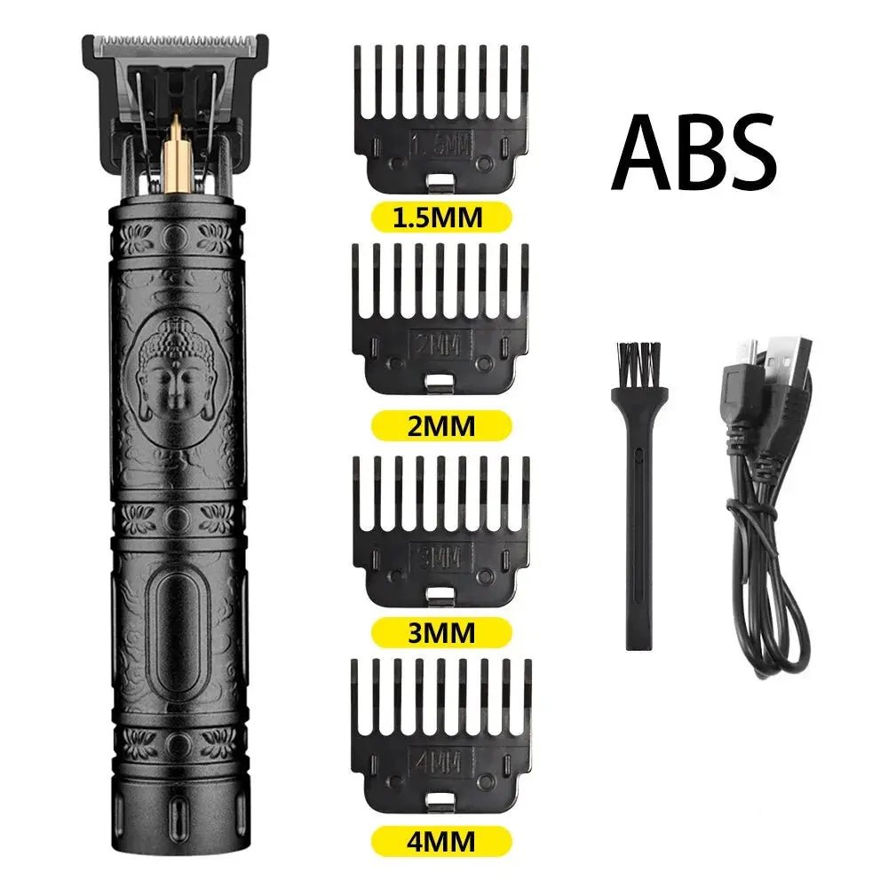 Vintage T9 USB Haarschneider - Professionelle Präzision für Meisterhaftes Styling