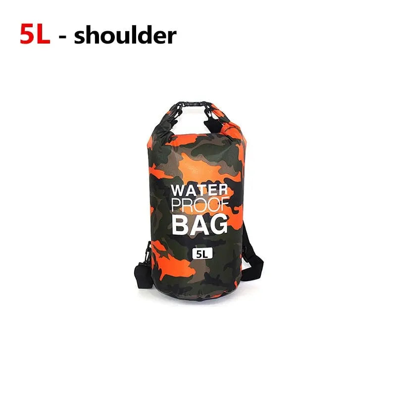 Wasserdichter Rucksack Beutel Camouflagefarben 5L 10L 15L 30L Rafting