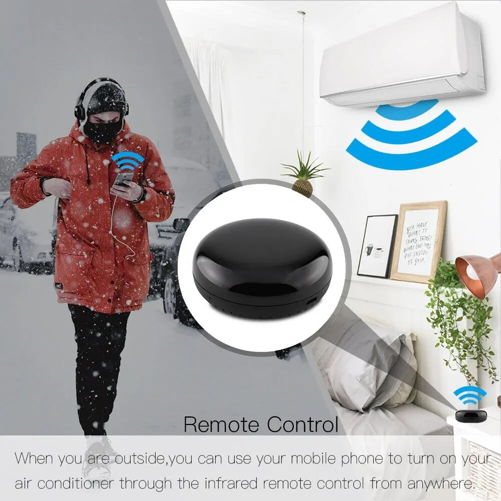 WiFi IR Remote Control IR Control Wi-Fi (2.4GHz) Enabled Infrared Universal Remote Control