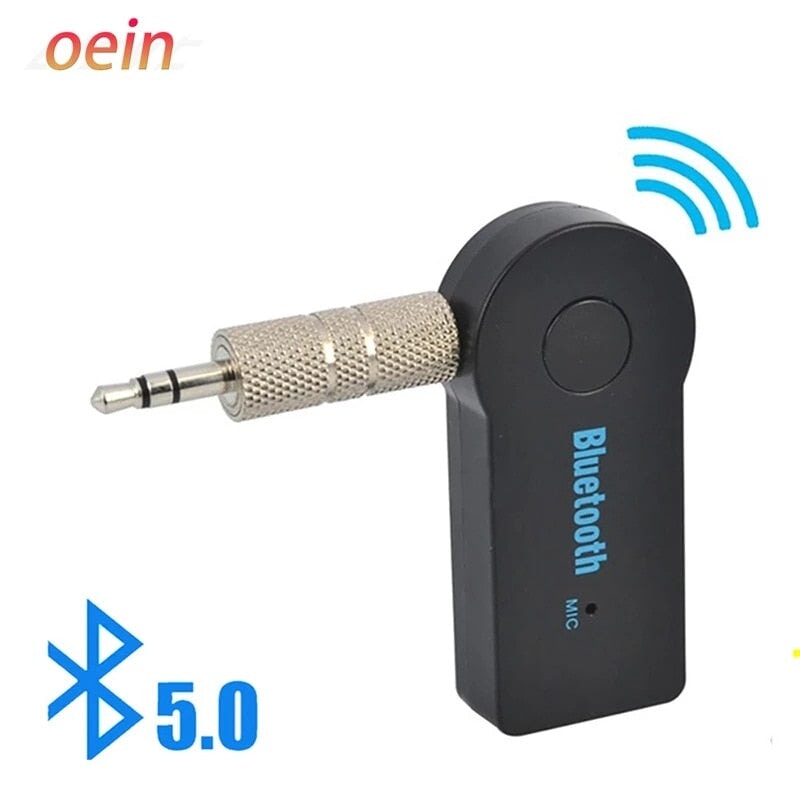 2-in-1 Wireless Bluetooth 5,0 Transmitter Adapter 3,5mm Auto über Aux Eingang Wireless Bluetooth 5,0 Transmitter Adapter Raffiniertedinge 