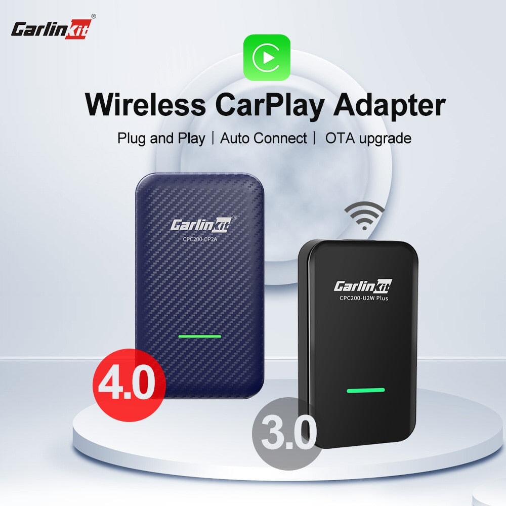 CarlinKit 4.0 Wireless CarPlay Wireless Android Auto Adapter automatische Verbindung Wireless CarPlay Raffiniertedinge 