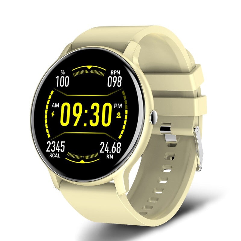 Smartwatch Uhr Herz Rate Blutdruck Multifunktionale Sportuhr Männer Frauen Wasserdicht Smartwatch Raffiniertedinge yellow ca. 5 - 8 Werktage 